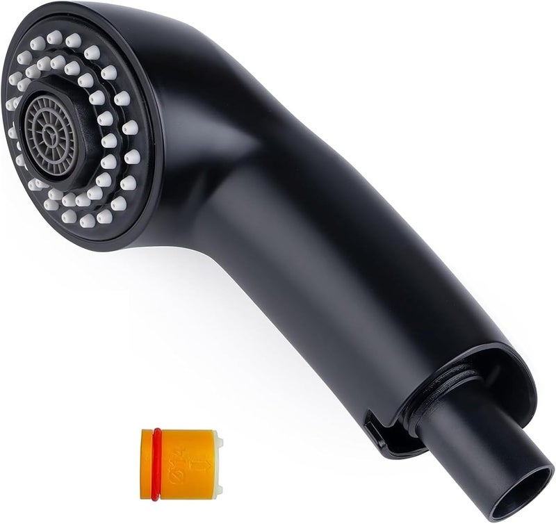 gcbcrit Pull-Out Spray Wand for Grohe Parts 46298K00 / 46312KH0, Replacement for Grohe Pull Out Kitchen Faucet Parts, Soft Black - Image 1